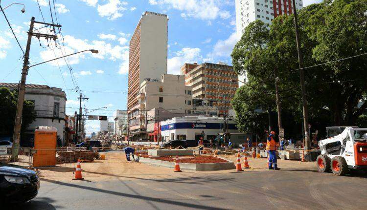 Com 60% da obra pronta, novas imagens mostram o centro de Campo Grande