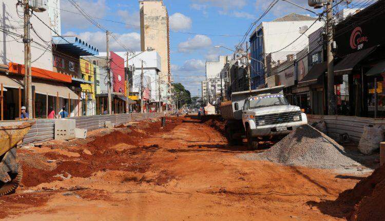 Com 60% da obra pronta, novas imagens mostram o centro de Campo Grande