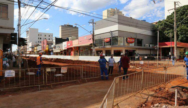 Com 60% da obra pronta, novas imagens mostram o centro de Campo Grande