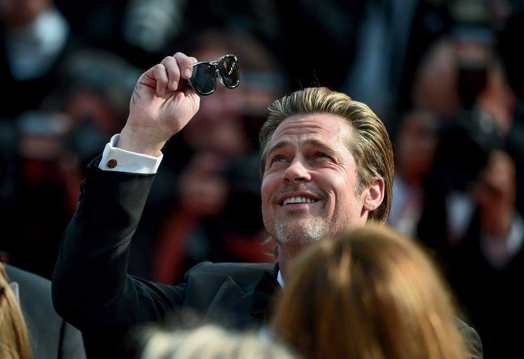 O passeio glamuroso de Brad Pitt e Leonardo DiCaprio  no Festival de Cinema de Cannes