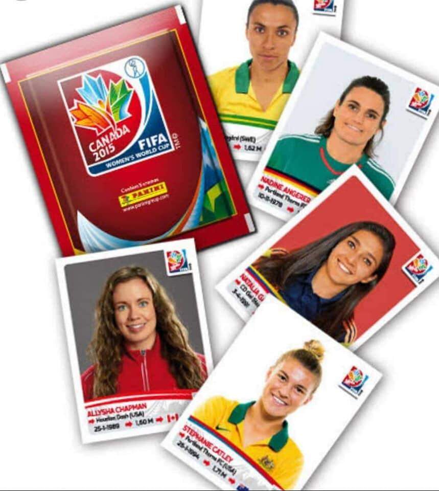 Panini lança álbum de figurinhas da Copa do Mundo feminina de futebol