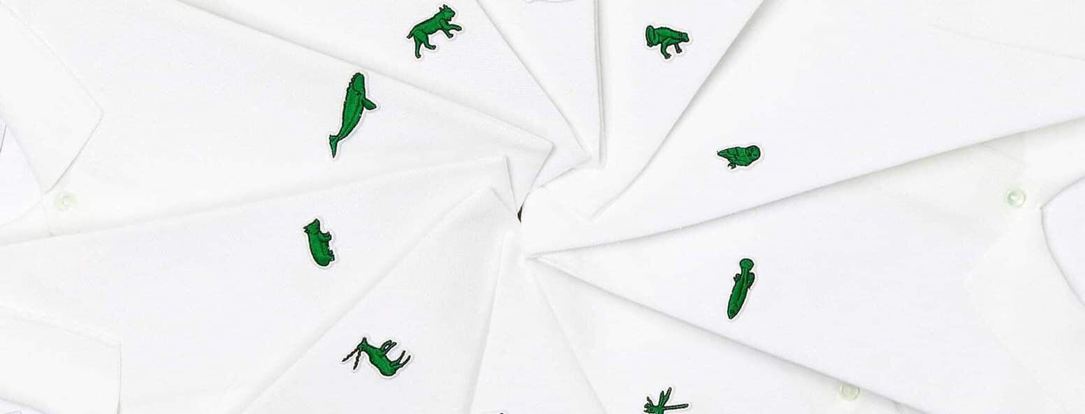 Lacoste substitui crocodilo de camisas polo em prol de animais em extinção