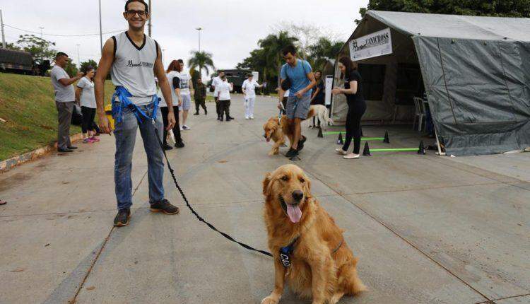 Campanha por doação de medula reúne Exército e amantes de pets