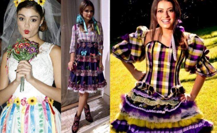 Tutorial, ideias e inspirações para fazer seu vestido de Festa Junina em casa