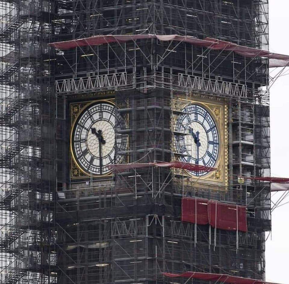 O relógio do Big Ben faz 160 anos.