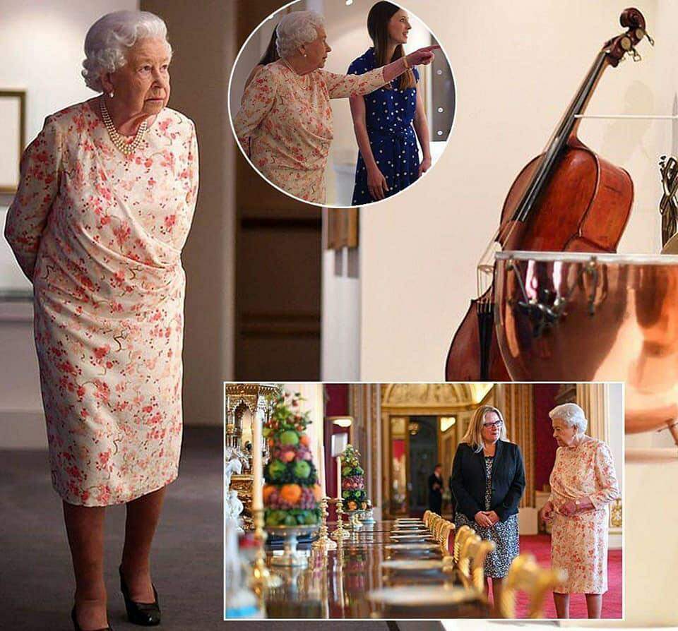Rainha Elizabeth II confere exposição de verão do Palácio de Buckingham sobre a vida da rainha Victoria