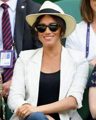 A Duquesa de Sussex em Wimbledon !!!