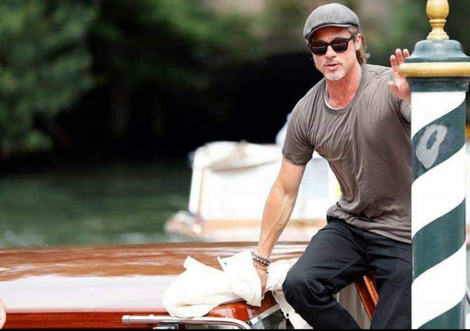 Brad Pitt prestigia Festival de Cinema de Veneza