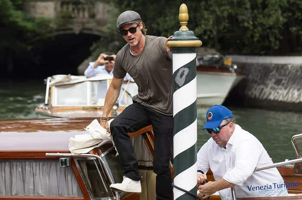 Brad Pitt prestigia Festival de Cinema de Veneza