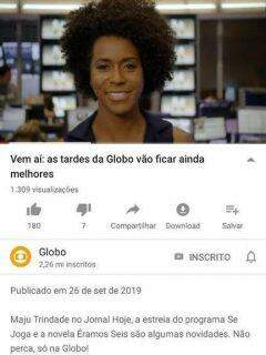 Globo erra nome de Maju Coutinho em publicação