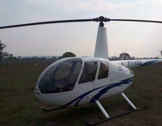 Dois foram presos após pouso irregular de helicóptero usado para carregar drogas
