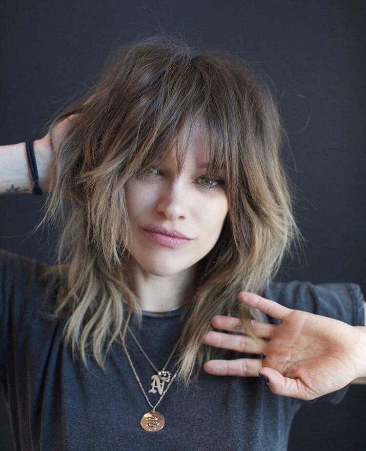 Alerta tendência : O corte de cabelo de 2019 é o shag hair ou shaggy hair.