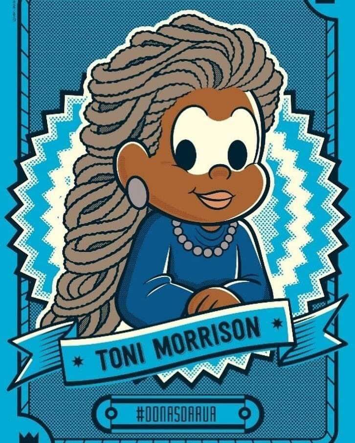 Toni Morrison é homenageada pela Turma da Mônica.