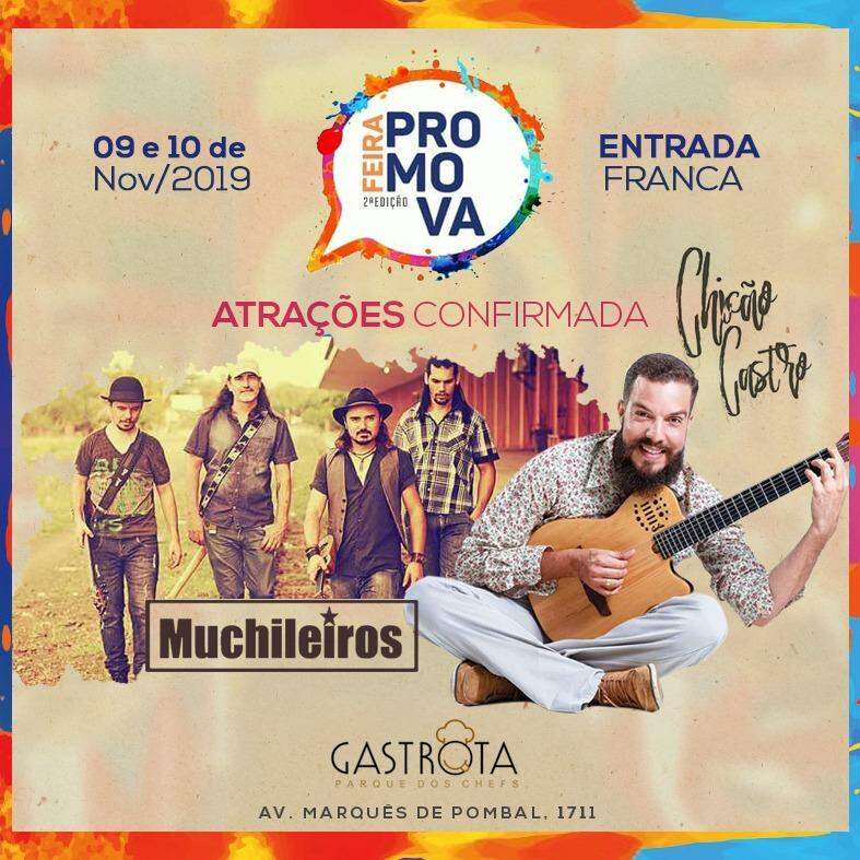 2ª Feira Promova terá 70 expositores e show com Chicão Castro e Muchileiros