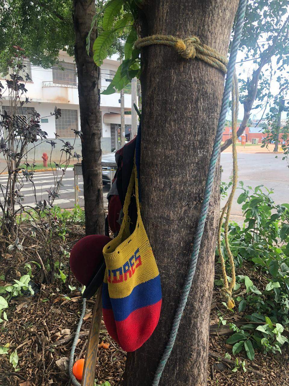 Como este artista transforma avenida de Campo Grande em picadeiro quando o sinal fecha?