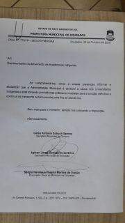 Prefeitura de Dourados afirma que transporte escolar voltará dia 14 nas aldeias