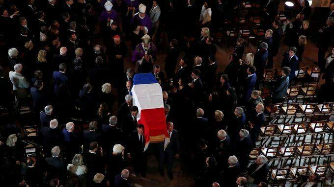 O último adeus a Jacques Chirac