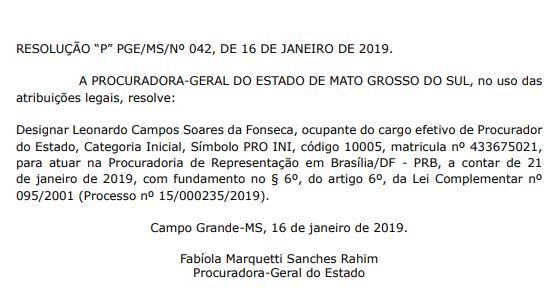 Antes de nomear filho de ministro em Brasília, Reinaldo mudou lei e liberou defesa pela PGE