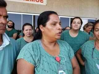 Servidores do Hospital Regional param atendimento para denunciar caos com falta de pessoal