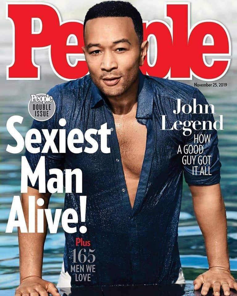 John Legend é eleito o homem mais sexy do mundo pela revista People