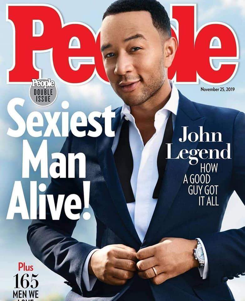John Legend é eleito o homem mais sexy do mundo pela revista People