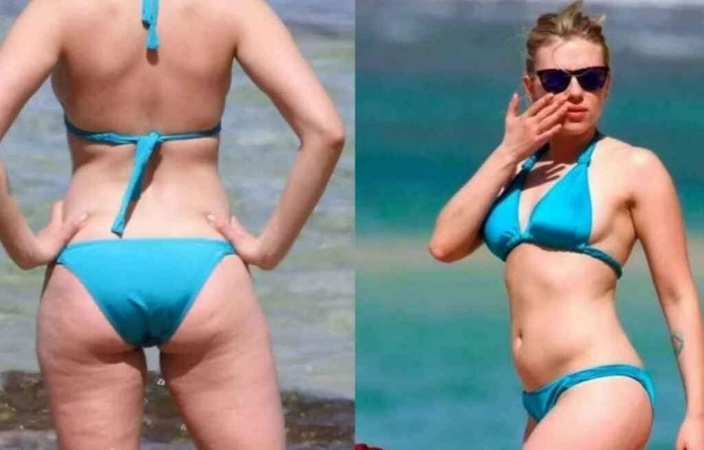 Após Paolla Oliveira, Scarlett Johansson é criticada por fotos de corpo 'real'.