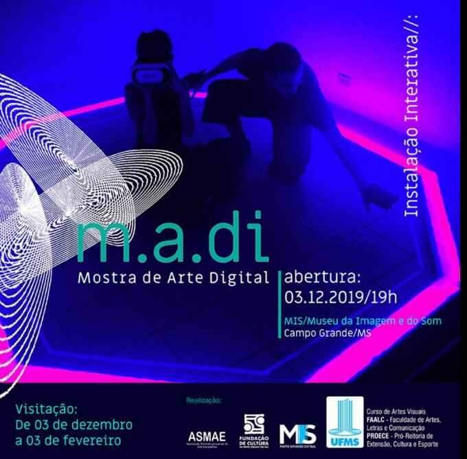 Tecnologia: Mostra de Arte Digital começa hoje no MIS, confira o que vai rolar