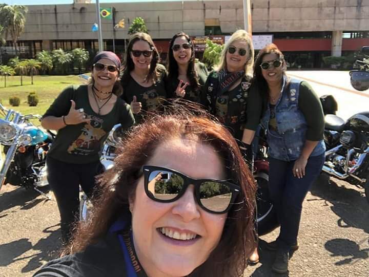 Ladies of the Road: grupo de mulheres motociclistas de MS participa de revezamento mundial