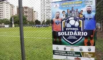 Pelo 2º ano, amigos reúnem solidariedade e apaixonados por futebol no Belmar Fidalgo