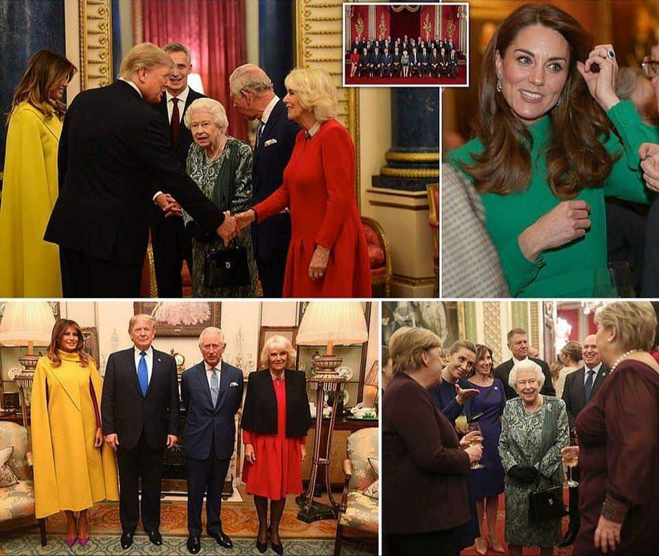 Melania Trump surpreende com capa amarela brilhante por se encontrar com a realeza em Londres