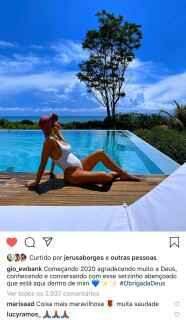 'Obrigada, Deus': Giovanna Ewbank exibe gravidez pela 1ª vez na web