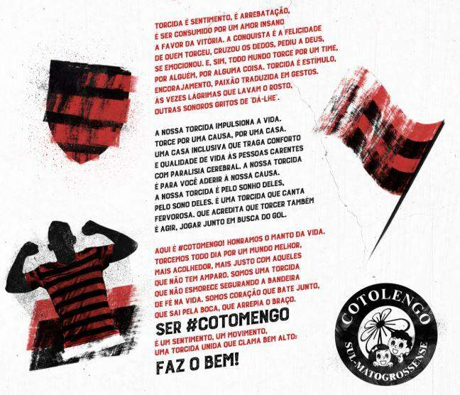 Alô, Flamenguistas: Cotolengo MS sorteia camisa da Libertadores assinada pelo elenco campeão