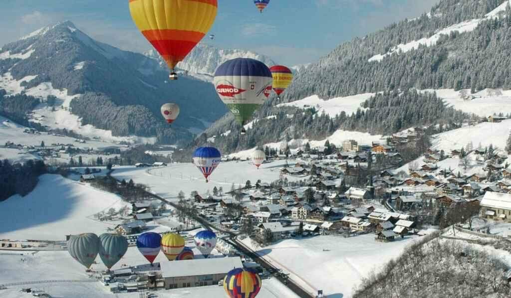 Balão Gstaad, Suíça