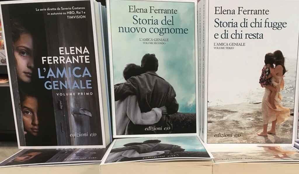 Livros consagrados da escritora Helena Ferrante