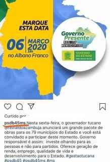 Reinaldo convida prefeitos e faz megaevento para anunciar R$ 3 bilhões em obras