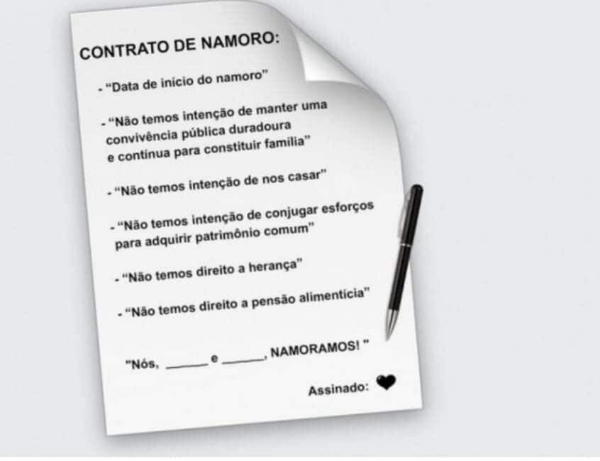 'Contrato de namoro' vira moda e ajuda a blindar bens pessoais