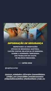 CPI da Energisa suspende remoção de medidores por quarentena do coronavírus