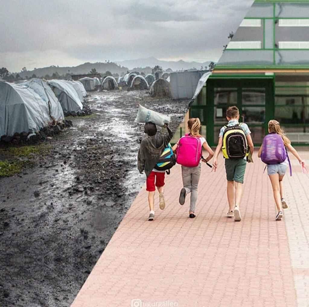 Nas fotografias de Ugur Gallen as desigualdades que afetam o planeta.