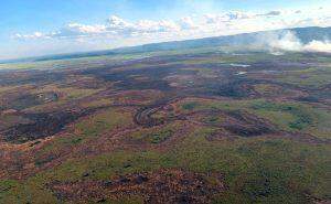 Após dias de trabalho, Bombeiros monitoram últimos focos de incêndio no Pantanal