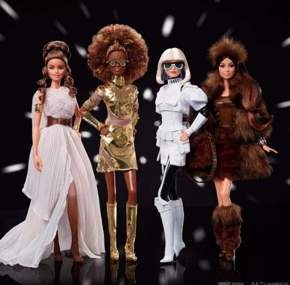 Mattel lança nova coleção da Barbie inspirada em universo de "Star Wars"