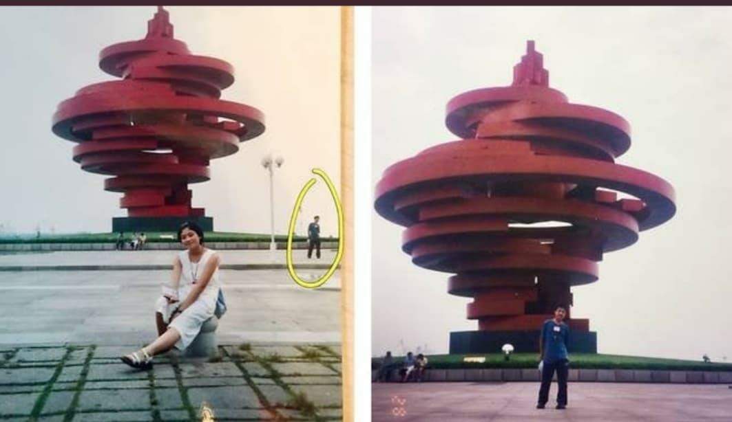 Olhando fotos antigas, casal na China descobre que havia se cruzado 11 anos antes de se conhecer