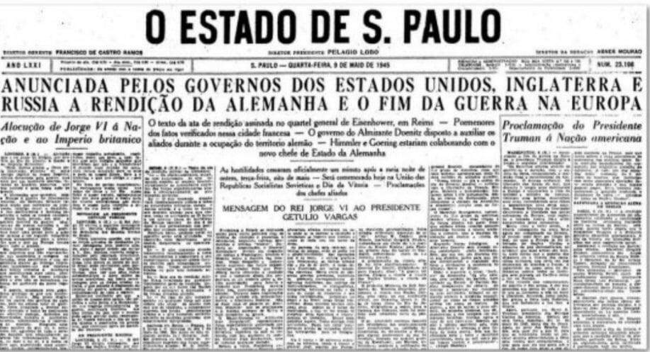 75 anos após o fim da Segunda Guerra Mundial