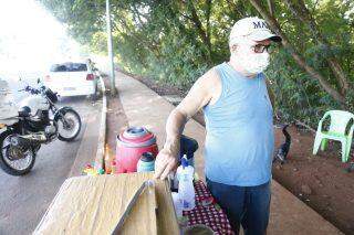 Nas ruas de Campo Grande, ambulantes tentam se adaptar à nova rotina após coronavírus