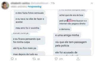 Exposedcg: vítimas denunciam agressores e estupradores de Campo Grande no Twitter