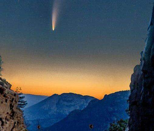 Cometa que só aparece em 6,8 mil anos poderá ser visto em MS a partir do dia 26