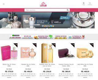 Compre on-line: Lotus Perfumaria tem delivery grátis em CG e entrega em todo país