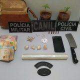 Operação da Polícia Civil prende traficante e apreende dinheiro da venda de cocaína