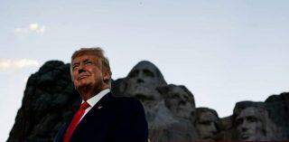 Trump abriu celebrações pelo Dia da Independência no Monte Rushmore, em Dakota do Sul