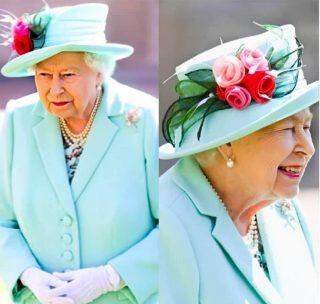 Família real divulga foto do casamento da Princesa Beatrice, neta da rainha Elizabeth II.