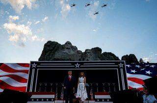 Trump abriu celebrações pelo Dia da Independência no Monte Rushmore, em Dakota do Sul